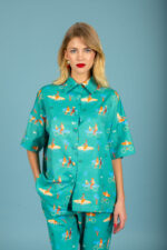 ALONSO OVERSIZE SHIRT GREEN