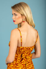 Javier short poplin dress (Brown) - Image 2
