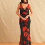 Tulip Affair Draped Dress
