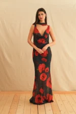 Tulip Affair Draped Dress