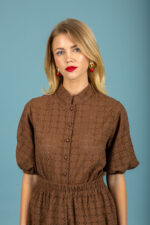 Leora shirt (Chocolate)