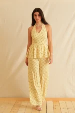 Maryline Dots Backless Top - Image 2