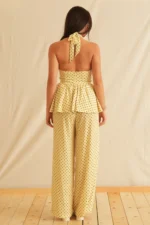 Maryline Dots Backless Top - Image 3