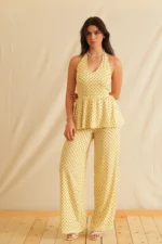 Maryline Dots Classic Pants - Image 5