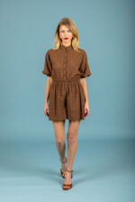 Leora shirt (Chocolate) - Image 6
