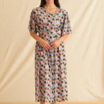 Colorful Vintage Maxi Dress