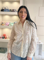 SOLID EMBROIDERED SHIRT - Image 2