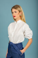 Leora shirt (Ecru) - Image 2