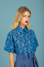 Javier voile shirt (Ciel) - Image 3