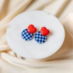 RED HEART EARRINGS