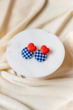 RED HEART EARRINGS