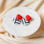 RED HEART EARRINGS