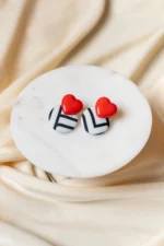 RED HEART EARRINGS