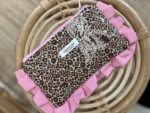 Animal-pink mini pouch