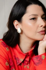 ANTIQUE LACE EARRINGS - Image 2
