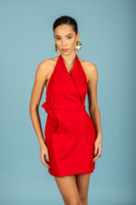 Santiago short dress (Red)