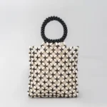 VERONICA BEAD CONTRAST COLOR BAG