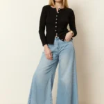 Pointelle Cotton Cardigan