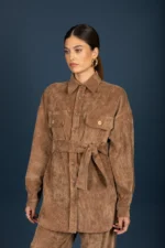 Gwen oversize shirt (Tabac) - Image 6