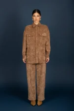 Gwen oversize shirt (Tabac) - Image 3