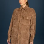 Gwen oversize shirt (Tabac)