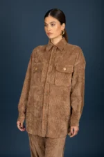 Gwen oversize shirt (Tabac)