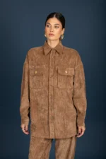 Gwen oversize shirt (Tabac) - Image 2