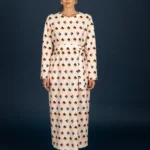 Adele slim dress (Ecru)