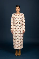 Adele slim dress (Ecru)