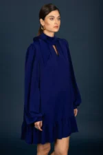 Corinne oversize dress (Ink Blue) - Image 6
