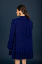 Corinne oversize dress (Ink Blue) - Image 5