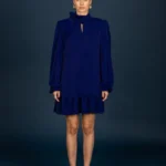 Corinne oversize dress (Ink Blue)