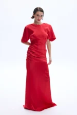 Character Maxi Red Dress - Image 2