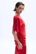 Character Maxi Red Dress - Image 3