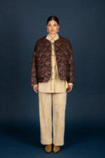 Puffer short coat (Brown) - Image 5