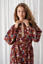 Retro Beat Futter Maxi Dress - Image 2