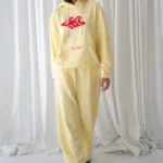 Candy Earth Yellow Oversized Hoodie