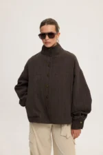 Narcissus Jean Jacket Brown/Grey - Image 2
