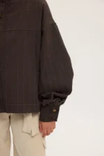 Narcissus Jean Jacket Brown/Grey - Image 3