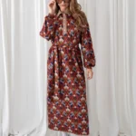 Retro Beat Futter Maxi Dress