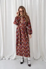Retro Beat Futter Maxi Dress