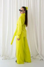 Lime Velvet Set - Image 2