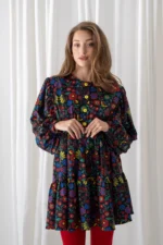 Garden Of Love Futter Mini Dress