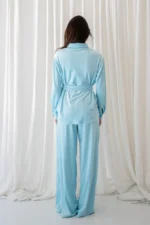 Baby Blue Velvet Set - Image 4